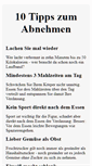 Mobile Screenshot of endlich-schlank.com